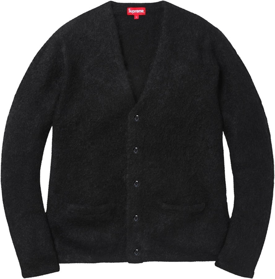 Heather Mohair Cardigan